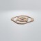 Ekena Millwork Medium Sullivan Decorative Fretwork Wood Wall Panels, Red Oak, 15 3/8"W x 15 3/8"H x 3/8"T WALW16X16X0375SULRO - alternate 6
